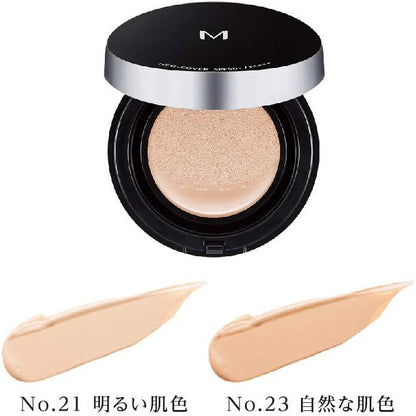 MISSHA Neo-Cover 黑盒升級 時尚M氣墊粉餅 SPF50+黑盒銀邊款