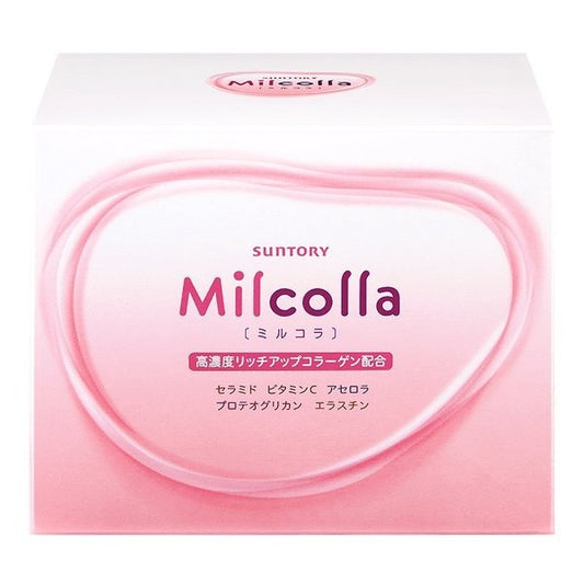 SUNTORY三得利 Milcolla 蜜露珂娜膠原蛋白粉 30包 箱