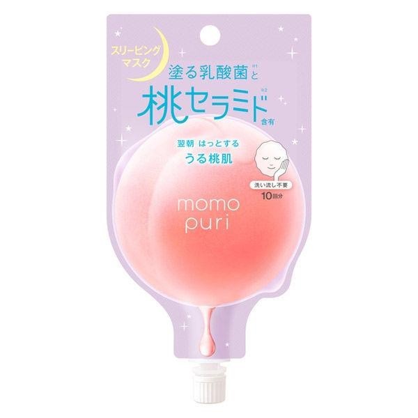 BCL momopuri 面膜 沖洗式鮮嫩點點乳酸菌 新鮮夢想乳 清透濃密高保濕毛孔護理 4片