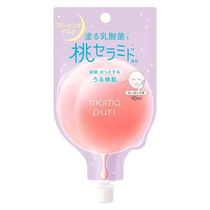 BCL momopuri 面膜 沖洗式鮮嫩點點乳酸菌 新鮮夢想乳 清透濃密高保濕毛孔護理 4片