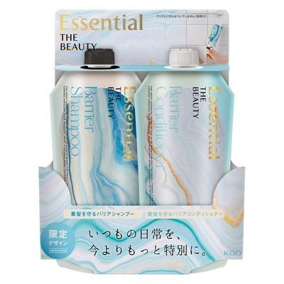 花王 Essential The Beauty 防禦護髮洗髮乳 潤髮乳