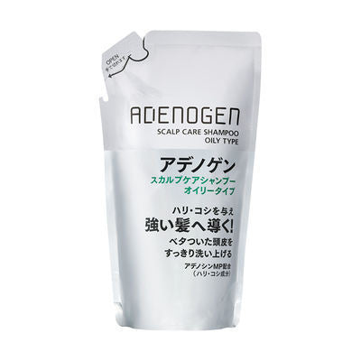 日本 資生堂 ADENOGEN 男士用洗髮 髮密洗髮精 潤髮乳 補充包 310ml