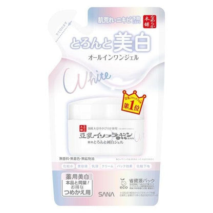 SANA 莎娜 豆乳美肌煥白多效凝膠霜 100g 常盤薬品工業 NAMERAKA本舖