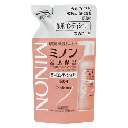 MINON 蜜濃 洗髮精 潤髮乳 按壓式 450ml 補充包380ml　第一三共