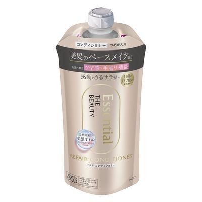 花王 Essential The Beauty  洗髮精 修護洗髮乳 450mL