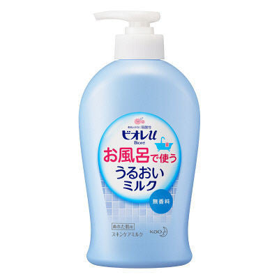 Biore 蜜妮  滋潤身體乳液 浴室內可用 身體濕可擦 300ml 花王