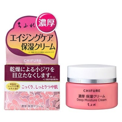 CHIFURE化妝品  面霜 濃厚保濕面霜 Deep moisture cream 54g  KO