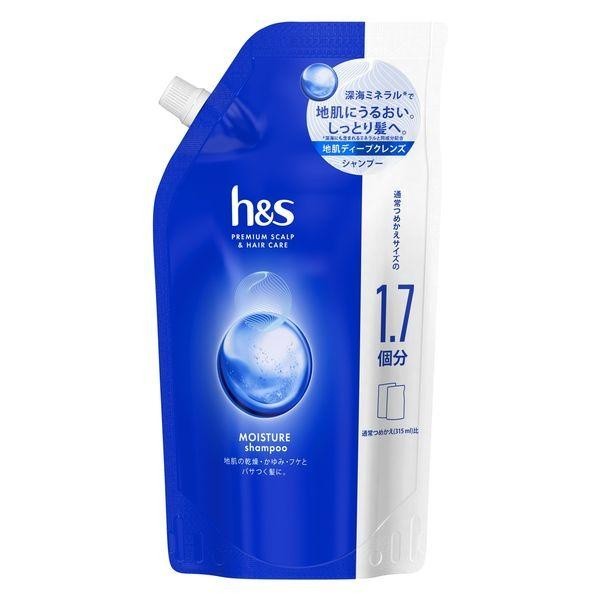 P & G H & S Moisture 深層清潔滋潤系列  洗髮精 潤髮乳 補充包 特大號 超特大號 DB
