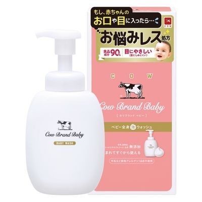 牛乳石鹼共進社 cow brand 沐浴乳 嬰兒全身沐浴乳