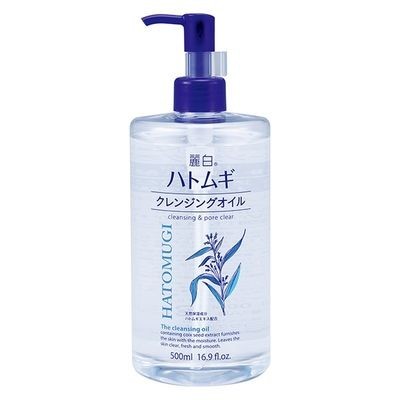 熊野油脂 麗白 薏仁卸妝化妝水 擦拭型卸妝化妝水 500ml 大容量
