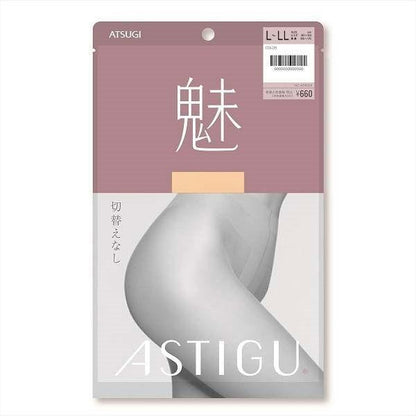 ATSUGI  絲襪 褲襪 美腿絲襪 緊緻絲襪 無接縫型絲襪  M〜L  黑色 DB.