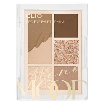 CLIO PRO 眼霜 眼影盤 #1 簡樸粉紅 霧面、珠光、閃粉 DOOWON 韓國美妝