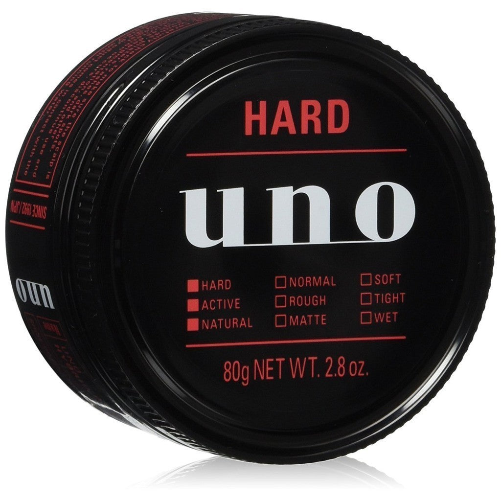 Shiseido 資生堂 UNO 髮蠟 80g EX HARD / HARD / WET / MATTE