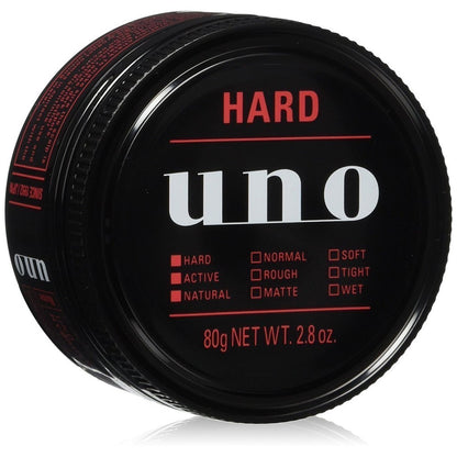Shiseido 資生堂 UNO 髮蠟 80g EX HARD / HARD / WET / MATTE