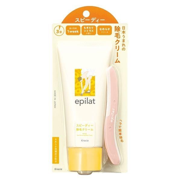 epilat 除毛膏 敏感肌綠色花香 / Speedy 新鮮採摘柑橘香味 150g