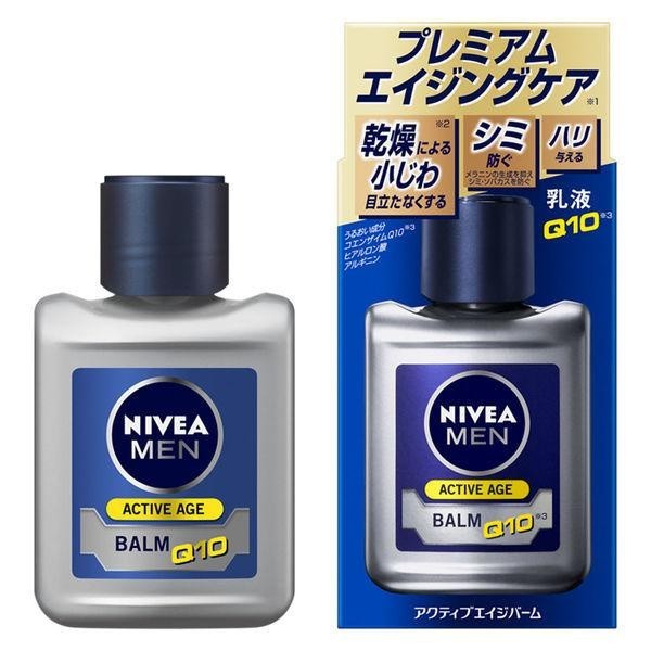 NIVEA 妮維雅 MEN 男士活性抗皺緊緻光澤化妝水 無香料 Active age 110ml 花王