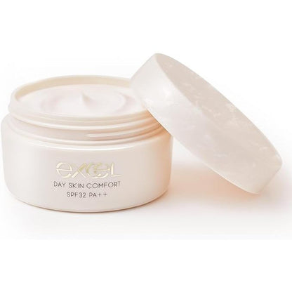 SANA莎娜 excel DAY 底妝 晨用護膚防曬霜 SKIN COMFORT SPF32・PA++ 43g