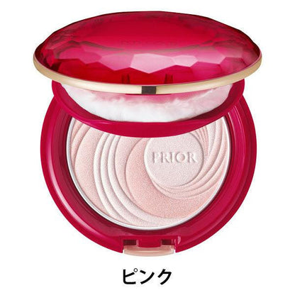 蜜粉 PRIOR Beauty Powder 米色 SPF15・PA++ 9.5g 資生堂 粉紅色 米色補充包