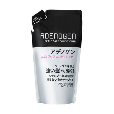 日本 資生堂 ADENOGEN 男士用洗髮 髮密洗髮精 潤髮乳 補充包 310ml