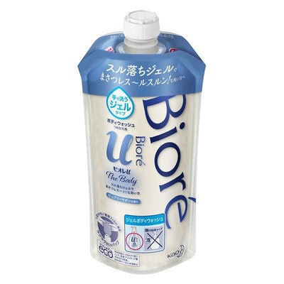 Biore 蜜妮u THE BODY 沐浴乳 沐浴凝露 480ml 花王 肥皂香 花香 植物香 KO