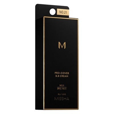 MISSHA M BB霜 PRO-COVER B.B. Cream No.21 SPF42 PA+++ 35g