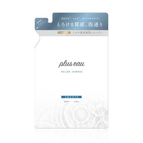 Plus eau Melty 絲綢羊絨角蛋白洗髮精 450ml 白色花香梨香 多田