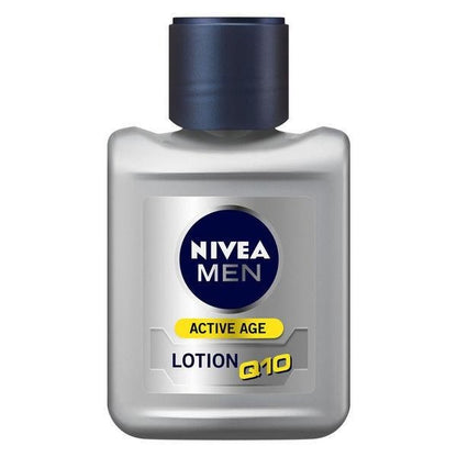 NIVEA 妮維雅 MEN 男士活性抗皺緊緻光澤化妝水 無香料 Active age 110ml 花王