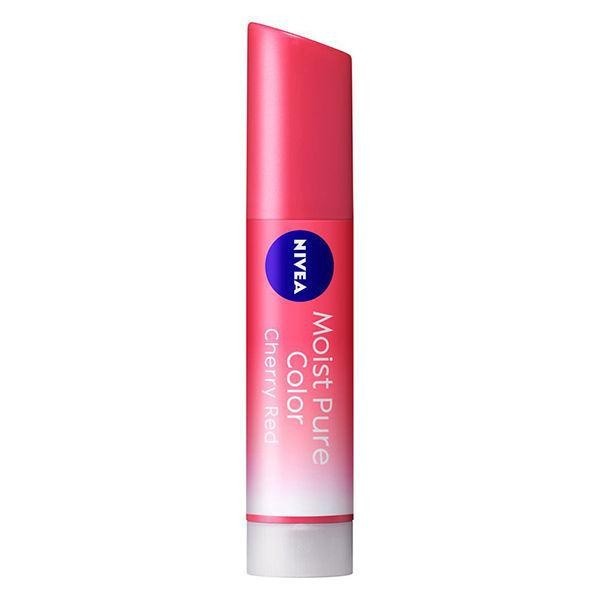 NIVEA 妮維雅  抗UV 防曬 自然潤色提亮護唇膏 櫻桃紅 3.5g SPF20・PA++ 花王