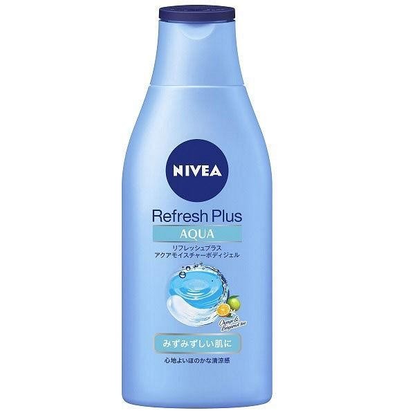 NIVEA 妮維雅 清涼身體凝膠 AQUA Refresh Plus 200ml 花王