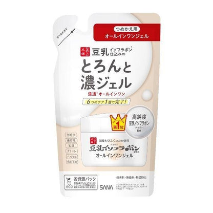 SANA莎娜 豆乳美肌多效保濕凝膠 All in one 100g NAMERAKA本舖 常盤薬品工業