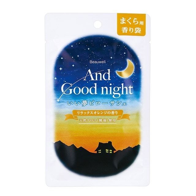 Beauwell and Good Night 好夢枕頭香袋 助眠薰衣草 療育雪松木 放鬆橙橘15g 1 件 全球
