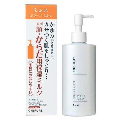 CHIFURE 化妝品 保濕霜  琉璃苣保濕霜 臉・身體用保濕乳液 保濕霜 補充包 80g KO