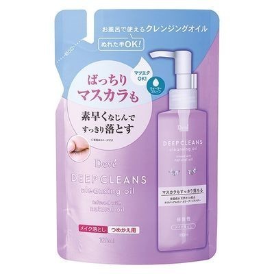 熊野油脂 Deve 深層卸妝油 清爽柑橘馬鞭草香味 無色 不含酒精 含天然油脂 180ml