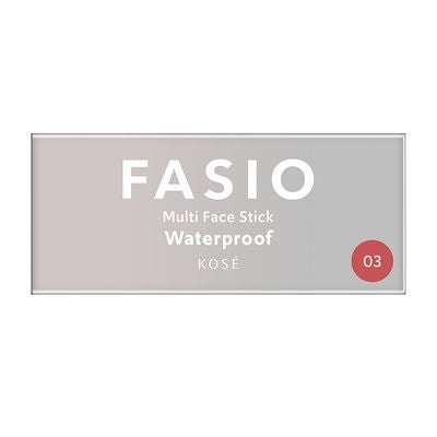 FASIO 菲希歐 多功能化妝霜 多效合一化妝棒 口紅 腮紅 眼影 03 Ms. Pink  KOSE 高絲