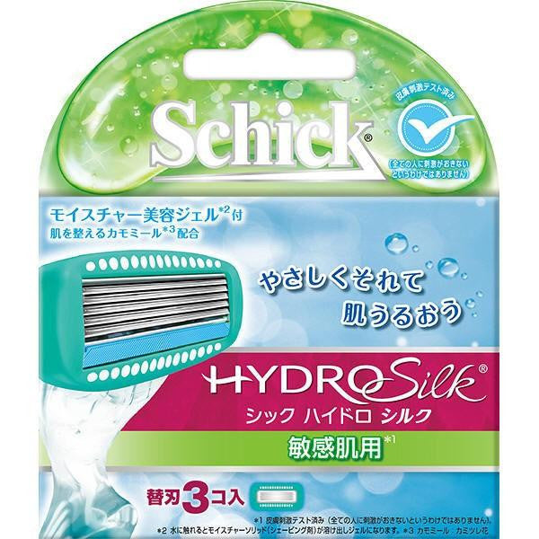 Schick 舒適 女性用除毛刀 剃刀  Hydrosick 替換刀刃（3個入）