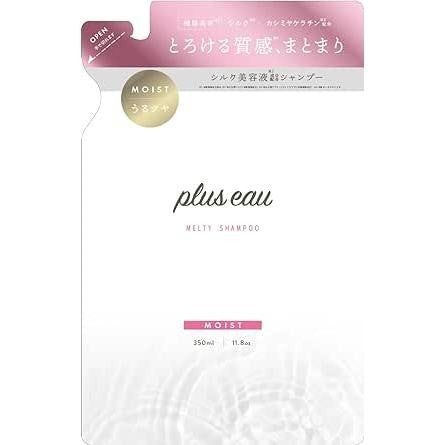 Plus eau Melty 絲綢羊絨角蛋白洗髮精 450ml 白色花香梨香 多田
