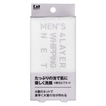 KAI 貝印 Whipping Net 鞭打網 For Men 四層 / 六層 DB
