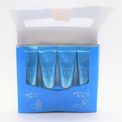 花王 Biore 蜜妮 UV防曬 SPF50・PA++++ 保濕水凝乳 16g×4