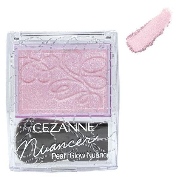 CEZANNE 珍珠高光腮紅眼影  N1 珊瑚花灑 N2 淡紫氛圍