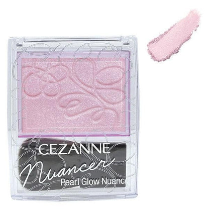 CEZANNE 珍珠高光腮紅眼影  N1 珊瑚花灑 N2 淡紫氛圍