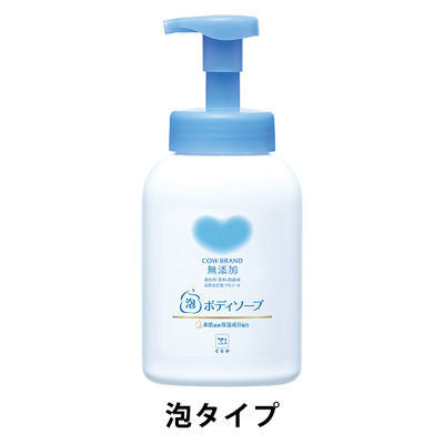 牛乳石鹼共進社  cow brand   無添加沐浴乳 液體型 泡沫型