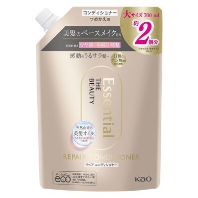 花王 Essential The Beauty  洗髮精 修護洗髮乳 450mL