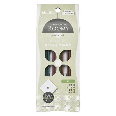 香堂 香 香氛 ROOMY Clean&Relax 組合包 16支入