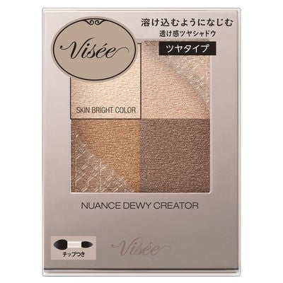 KOSE 高絲 Visee 眼影 柔焦光澤創造者 BE-1 米色