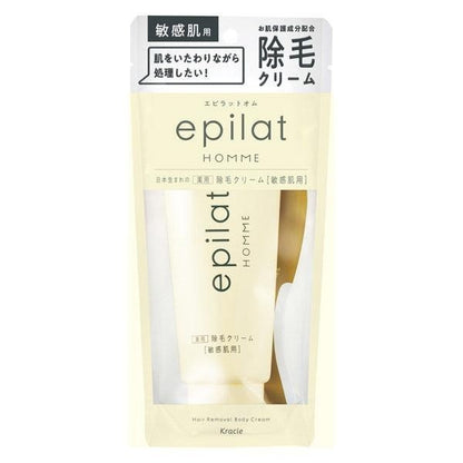 epilat 除毛膏 男士用 清新柑橘香味 150g / (敏感肌) 水潤果香味 120g