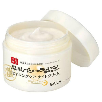 SANA 莎娜 豆乳美肌緊緻潤澤晚霜 50g 常盤藥品工業 NAMERAKA本舖