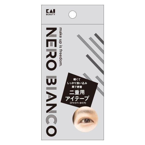NERO BIANCO 2way眼部化妝刷 唇刷 化妝粉底刷 小巧睫毛夾 雙眼皮液 雙眼皮膠 貝印