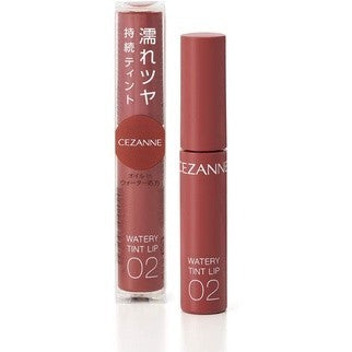 CEZANNE 水潤光透染唇釉 03 奶茶棕 05 莓菓粉 07 沈穩紅 01 自然粉
