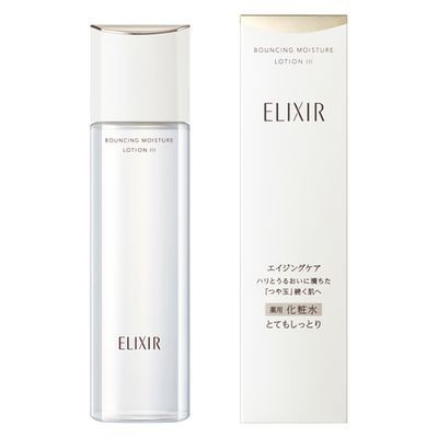 日本 資生堂 ELIXIR 怡麗絲爾 彈潤系列 膠原彈潤精華水 乳液 SP I 130mL