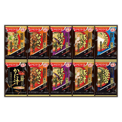 Asahi食品 AMANO 天野 沖泡味噌湯 5種組合